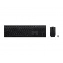 Lenovo 4X31K03961 teclado Ratón incluido RF Wireless + Bluetooth Portugués Gris