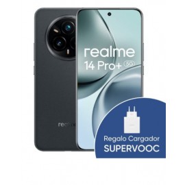 REALME 14 PRO+ 5G 512GB 12GB SUEDE GREY INT NFC + SUPERVOOC 120W POWER ADAPTER WHITE