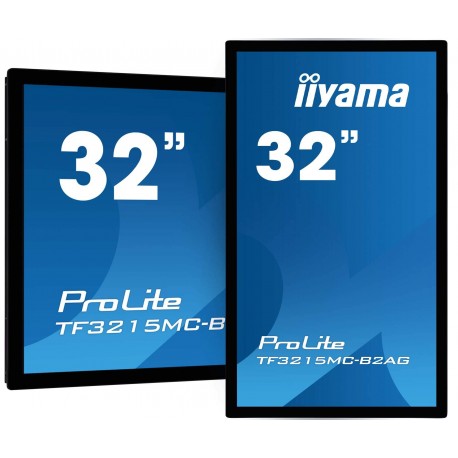iiyama ProLite TF3215MC-B2AG pantalla para PC 80 cm (31.5'') 1920 x 1080 Pixeles Full HD LED Pantalla táctil Quiosco Negro