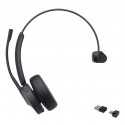 Yealink BH70 Mono Teams Auriculares Inalámbrico Diadema Oficina/Centro de llamadas USB Type-C / USB Type-A Bluetooth Negro