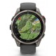 Garmin fēnix 8 Pro 3,56 cm (1.4'') AMOLED 47 mm Digital 454 x 454 Pixeles Pantalla táctil