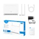 Cudy LT15E router inalámbrico Gigabit Ethernet Doble banda (2,4 GHz / 5 GHz) 4G Blanco