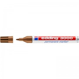 Edding 3000 marcador permanente Punta redonda Ocre