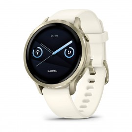 Garmin Venu 4 3,05 cm (1.2'') AMOLED 41 mm Digital 390 x 390 Pixeles Pantalla táctil Oro Wifi GPS (satélite)