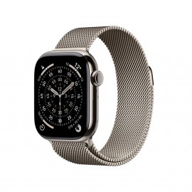 Apple Watch Series 11 OLED 42 mm Digital 374 x 446 Pixeles Pantalla táctil 5G Titanio Wifi GPS (satélite)