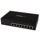 StarTech.com Switch Conmutador Ethernet Industrial no-administrado de 8 Puertos Gigabit - 802.3af at PoE  de Pared IES81000POE
