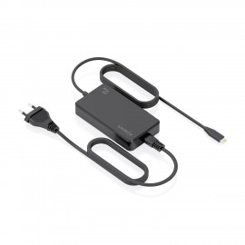 AISENS Cargador De Sobremesa GaN 45W PD3.0 1xUSB-C 1.8m, Negro