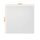 Nobo 1915655 pizarrón blanco 450 x 450 mm Magnético