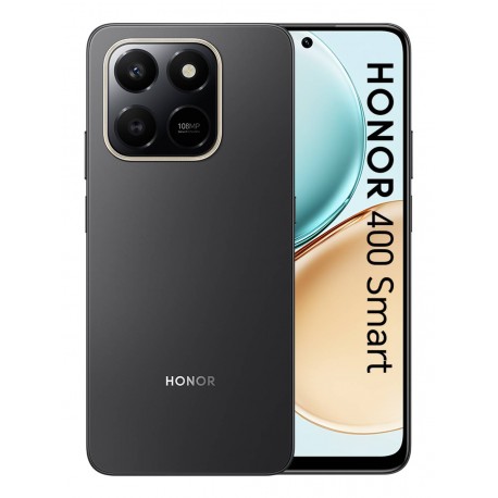 Honor 400 SMART 17,2 cm (6.77'') MagicOS 9.0 6 GB 128 GB 6500 mAh Negro
