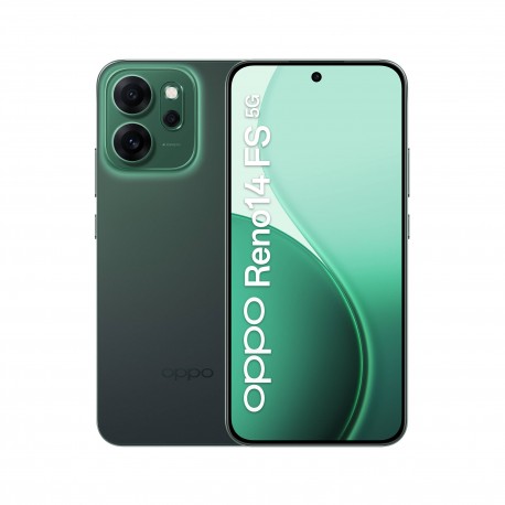 OPPO Reno14 FS 5G 16,7 cm (6.57'') SIM doble Android 15 USB Tipo C 12 GB 512 GB 6000 mAh Verde