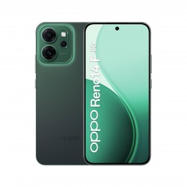 OPPO 14 F 5G Reno14 F 5G 16,7 cm (6.57'') SIM doble Android 15 USB Tipo C 8 GB 256 GB 6000 mAh Verde