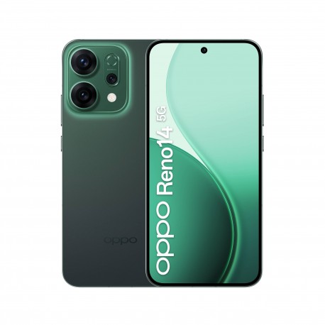 OPPO 14 5G Reno14 5G 16,7 cm (6.59'') SIM doble Android 15 USB Tipo C 12 GB 512 GB 6000 mAh Verde
