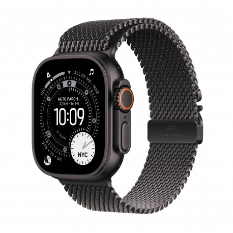Apple Watch Ultra 3 OLED 49 mm Digital 422 x 514 Pixeles Pantalla táctil 5G Negro Wifi GPS (satélite)