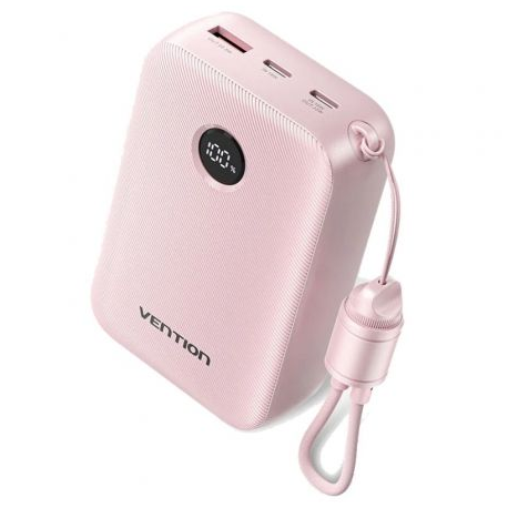 Powerbank 20000mAh Vention FKBP0-C/ 22.5W/ Rosa