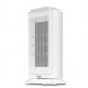 Cecotec 05311 calefactor eléctrico Ventilador eléctrico Interior Acero inoxidable, Blanco 2000 W