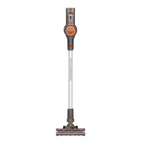 Solac Turbobat Expert Pro Aspiradora escoba 2 en 1 Batería Secar Ciclónico, HEPA Sin bolsa 1 L 150 W Gris, Naranja