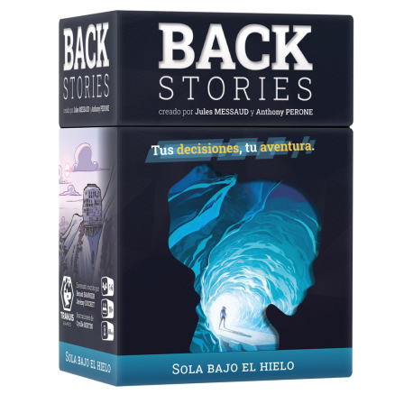 Juego de mesa back stories -  sola bajo el hielo