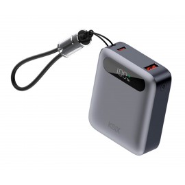 KSIX - KSIX BPB10PD22G GRIS / POWERBANK 10.000 MAH / CARGA RÁPIDA 22,5 W - BPB10PD22G