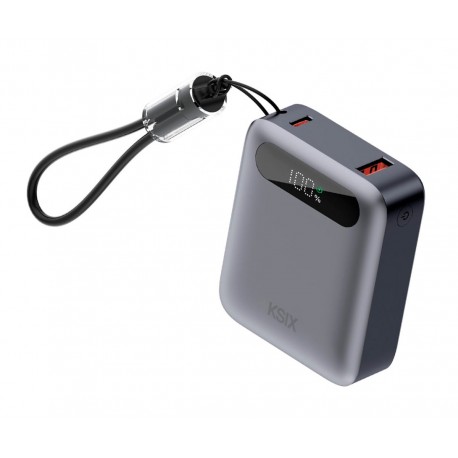 KSIX - KSIX BPB10PD22G GRIS / POWERBANK 10.000 MAH / CARGA RÁPIDA 22,5 W - BPB10PD22G