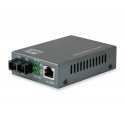 LevelOne FVT-1104 convertidor de medio 100 Mbit/s 1310 nm Monomodo Negro