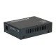 LevelOne GVT-2012 convertidor de medio 1000 Mbit/s Negro