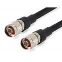 LevelOne ANC-4110 cable coaxial CFD400 1 m Negro
