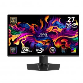 MSI MAG 271QP QD-OLED X24 pantalla para PC 67,3 cm (26.5'') 2560 x 1440 Pixeles Wide Quad HD Negro