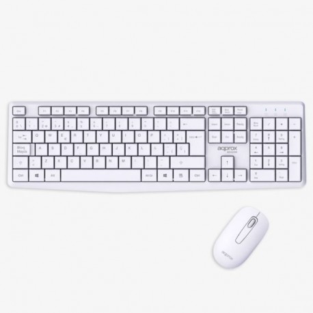 Kit teclado multimedia + ratón inalámbricos