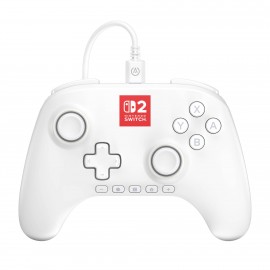 POWERA - PowerA Advantage Blanco USB Gamepad Analógico/Digital Nintendo Switch 2 - nsgp0524-01