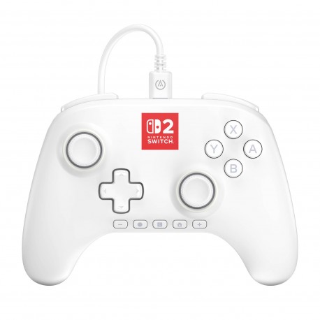 POWERA - PowerA Advantage Blanco USB Gamepad Analógico/Digital Nintendo Switch 2 - nsgp0524-01