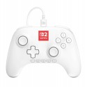 POWERA - PowerA Advantage Blanco USB Gamepad Analógico/Digital Nintendo Switch 2 - nsgp0524-01