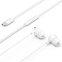 Auriculares Intrauditivos Vention Echo Lite USB-C In-Ear/ con Micrófono/ USB Tipo-C/ Blancos