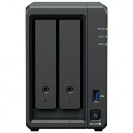 NAS Synology Diskstation DS725+/ 2 Bahías 3.5- 2.5/ 8GB DDR4/ Formato Torre