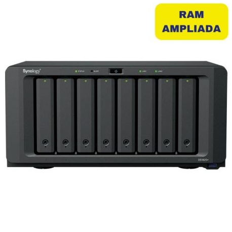 NAS Synology Diskstation DS1825+/ 8 Bahías 3.5- 2.5/ 32GB DDR4/ Formato Torre