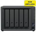 NAS Synology Diskstation DS1525+/ 5 Bahías 3.5- 2.5/ 32GB DDR4/ Formato Torre