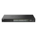 D-Link DMS-1250-28P/E switch Gestionado L2 2.5G Ethernet (100/1000/2500) Energía sobre Ethernet (PoE) Negro