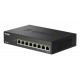 D-Link DMS-108P/E switch No administrado 2.5G Ethernet (100/1000/2500) Energía sobre Ethernet (PoE) Negro