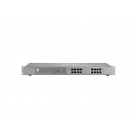 LevelOne FEP-1612W380 switch Fast Ethernet (10/100) Energía sobre Ethernet (PoE) Gris