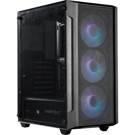 CAJA SEMITORRE ATX XC-200 MESH ARGB KEEPOUT
