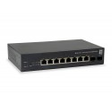 LevelOne GEP-1051 Gestionado L2/L3/L4 Gigabit Ethernet (10/100/1000) Energía sobre Ethernet (PoE) Negro