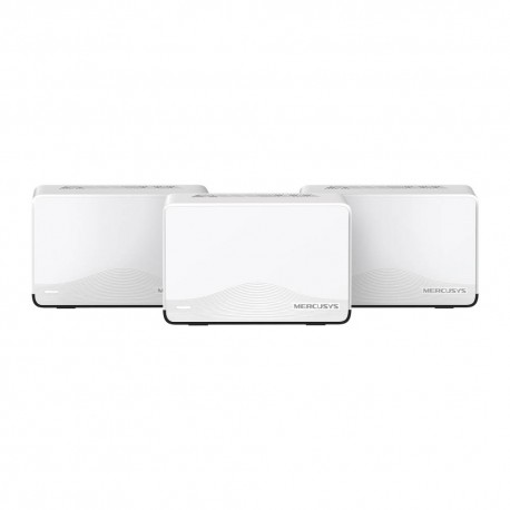 Mercusys HALO H27BE Doble banda (2,4 GHz / 5 GHz) Wi-Fi 6 (802.11ax) Blanco 3 Interno
