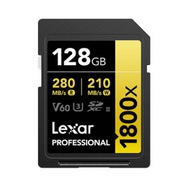 Lexar Professional 1800x 128 GB SDXC UHS-II Clase 10