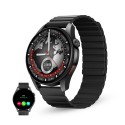 Ksix Smartwatch Horizon, GPS, Pantalla AMOLED 1.43'', Autonomía 10 días, Brújula digital, 3 ATM, Modo deporte y salud, Negro