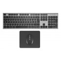 Tacens 6ZENITHES teclado Ratón incluido Hogar / Oficina RF inalámbrico QWERTY Español Gris