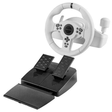 Volante con Pedales y Cambio de Marchas Manual Mars Gaming MWH-RSXONE