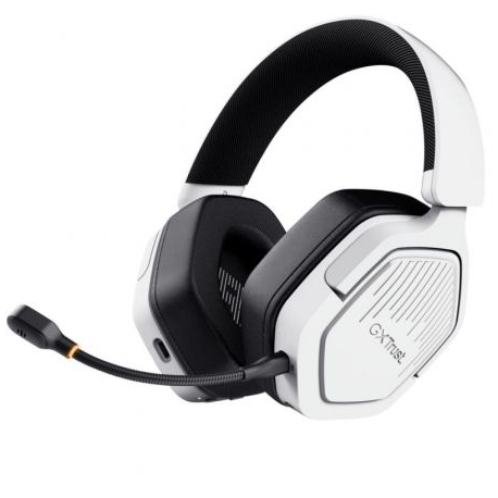 Auriculares Gaming Inalámbricos con Micrófono Trust Gaming GXT 493PS Carus PS5/ Jack 3.5/ Bluetooth/ Blancos