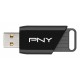 PNY Attaché X unidad flash USB 64 GB USB tipo A 3.2 Gen 1 (3.1 Gen 1) Negro