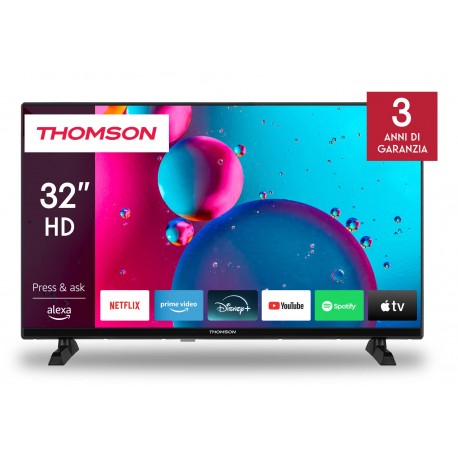 Thomson 32HF2S34 Televisor 81,3 cm (32'') HD Smart TV Wifi Negro