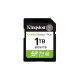Kingston Technology 1 TB SDXC Canvas Select Plus Gen3 150 MB/s C10 UHS-I U3 V30