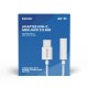 Savio AK-51 cable de audio 0,11 m 3,5mm USB Tipo C Blanco